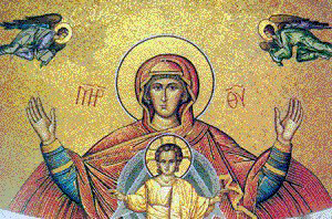 The Mother of God (Theotokos) and Child in the Apse